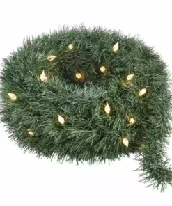 Unbranded 25 ft Prelit Garland -Home Accents Holiday Shop christmas garland 22gu25002 40 1000