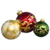 Home Accents Holiday 3-Piece Jumbo Ornament Set Holiday Yard Decoration -Home Accents Holiday Shop home accents holiday christmas figurines 21su00053 64 1000