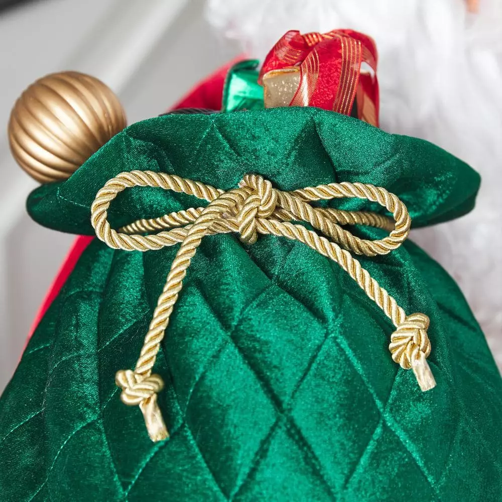 Home Accents Holiday 6 ft Animated Singing Santa Christmas Animatronic 7 Home Accents Holiday 6 ft Animated Singing Santa Christmas Animatronic - Image 5