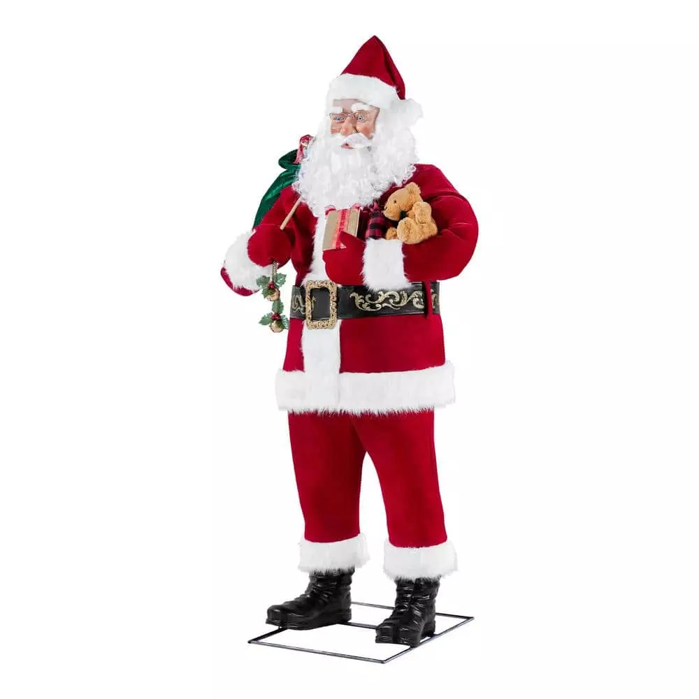 Home Accents Holiday 6 ft Animated Singing Santa Christmas Animatronic 5 Home Accents Holiday 6 ft Animated Singing Santa Christmas Animatronic - Image 3