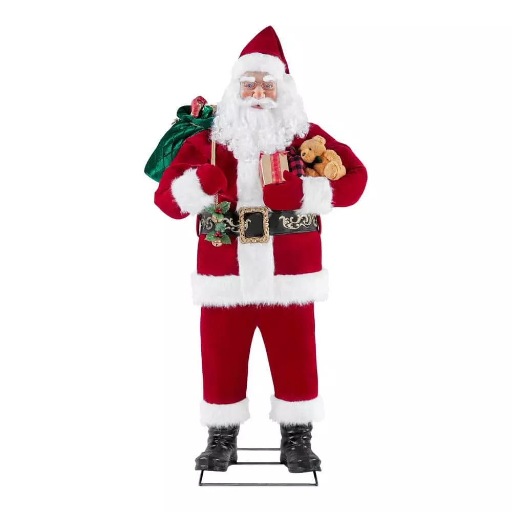 Home Accents Holiday 6 ft Animated Singing Santa Christmas Animatronic 3 Home Accents Holiday 6 ft Animated Singing Santa Christmas Animatronic