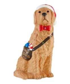 Home Accents Holiday 30 in Christmas Golden Retriever