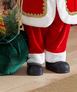 Home Accents Holiday 3 ft Santa With Present Bag and Bear -Home Accents Holiday Shop home accents holiday christmas figurines d78 kxrka001 1d 1000