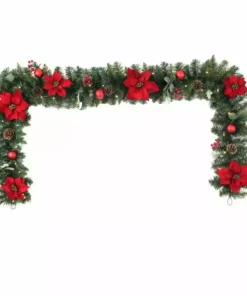 Home Accents Holiday 9 ft Prelit Berry Bliss Garland