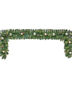 Home Accents Holiday 9 ft Prelit St Germain Garland -Home Accents Holiday Shop home accents holiday christmas garland chzh3812070h3 40 1000