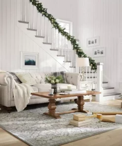 Home Accents Holiday 9 ft Prelit St Germain Garland -Home Accents Holiday Shop home accents holiday christmas garland chzh3812070h3 c3 1000