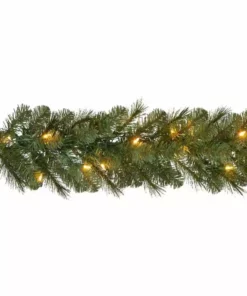 Home Accents Holiday 9 ft Prelit Wesley Garland 11 Home Accents Holiday 9 ft Prelit Wesley Garland -Home Accents Holiday Shop home accents holiday christmas garland gt90m2l46l03 40 1000
