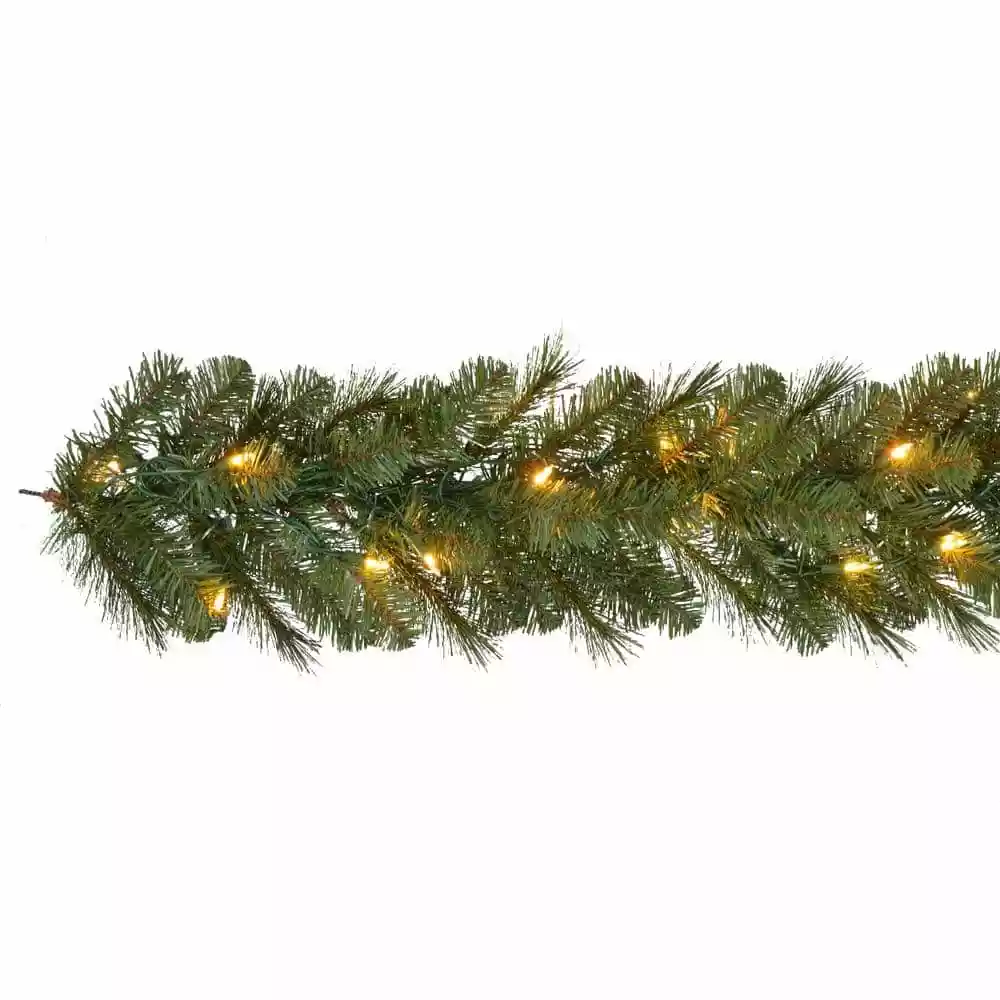 Home Accents Holiday 9 ft Prelit Wesley Garland 5 Home Accents Holiday 9 ft Prelit Wesley Garland - Image 3