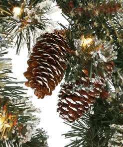 Home Accents Holiday 9 ft Prelit Sparkling Amelia Garland -Home Accents Holiday Shop home accents holiday christmas garland gt90m2r70c02 1d 1000