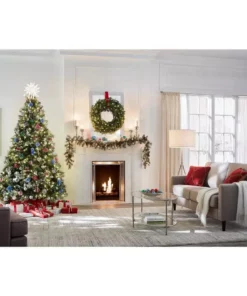 Home Accents Holiday 9 ft Prelit Sparkling Amelia Garland -Home Accents Holiday Shop home accents holiday christmas garland gt90m2r70c02 a0 1000