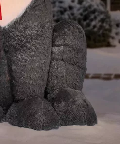 Home Accents Holiday 7 ft Fuzzy Sheep Dog Holiday Inflatable -Home Accents Holiday Shop home accents holiday christmas inflatables 118429 1d 1000