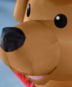 Home Accents Holiday 5 ft Animated Pop Up Toy Soldier Dog Holiday Inflatable -Home Accents Holiday Shop home accents holiday christmas inflatables 21gm12281 a0 1000