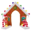 Home Accents Holiday 9.5 ft Gingerbread Archway Holiday Inflatable -Home Accents Holiday Shop home accents holiday christmas inflatables 21gmc2864 64 1000