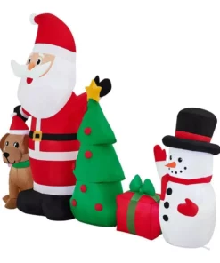 Home Accents Holiday 6.5 ft Santa Snowman and Dog Holiday Inflatable 9 Home Accents Holiday 6.5 ft Santa Snowman and Dog Holiday Inflatable -Home Accents Holiday Shop home accents holiday christmas inflatables 22gm17328 40 1000