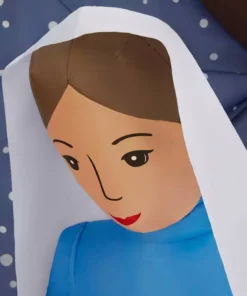 Home Accents Holiday 6.5 ft Nativity Scene I15 Holiday Inflatable -Home Accents Holiday Shop home accents holiday christmas inflatables 22gm18954 a0 1000