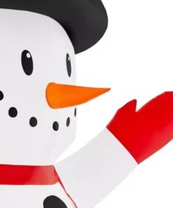 Home Accents Holiday 9 ft Snowman Holiday Inflatable -Home Accents Holiday Shop home accents holiday christmas inflatables 22gm80021 a0 1000