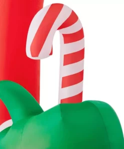 Home Accents Holiday 12.5 ft by 12 ft Santa Archway Holiday Inflatable -Home Accents Holiday Shop home accents holiday christmas inflatables 22gm80059 1d 1000