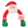 Home Accents Holiday 12.5 ft by 12 ft Santa Archway Holiday Inflatable -Home Accents Holiday Shop home accents holiday christmas inflatables 22gm80059 64 1000