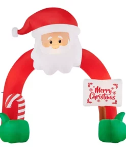 Home Accents Holiday 12.5 ft by 12 ft Santa Archway Holiday Inflatable