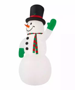 Home Accents Holiday 20 ft Snowman Holiday Inflatable -Home Accents Holiday Shop home accents holiday christmas inflatables 22gm81051 40 1000