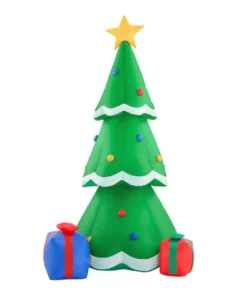 Home Accents Holiday 6.5 ft Christmas Tree With Gifts Holiday Inflatable