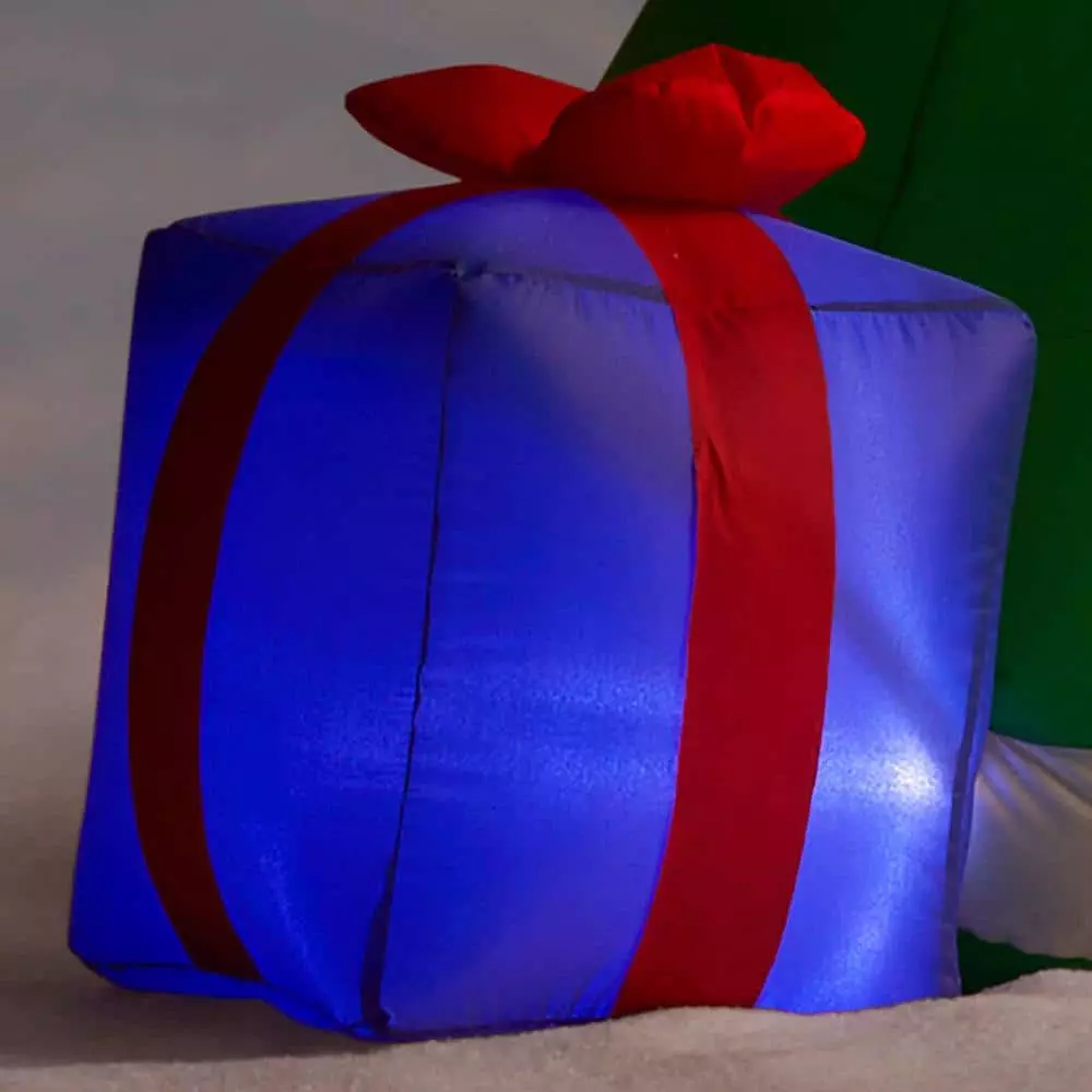 Home Accents Holiday 6.5 ft Christmas Tree With Gifts Holiday Inflatable 6 Home Accents Holiday 6.5 ft Christmas Tree With Gifts Holiday Inflatable - Image 4