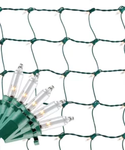 Home Accents Holiday 150L Clear Incandescent Mini Net Lights