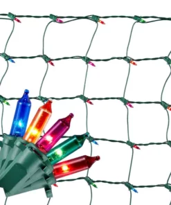 Home Accents Holiday 150L Multi Incandescent Mini Net Lights