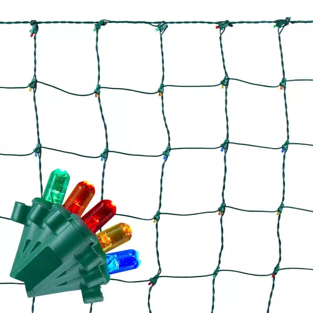 Home Accents Holiday 150L Multi Dome LED Net Lights 3 Home Accents Holiday 150L Multi Dome LED Net Lights