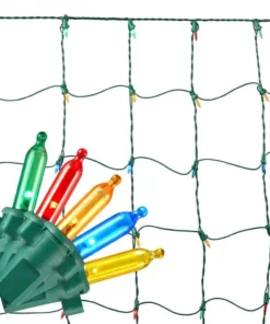 Home Accents Holiday 150L Multi Mini LED Net Lights