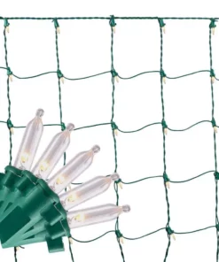 Home Accents Holiday 150L Warm White Mini LED Net Lights