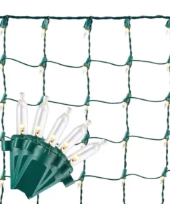 Home Accents Holiday 150L Warm White Mini LED Net Steady Lit Lights
