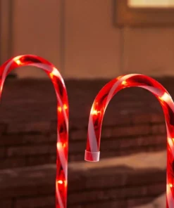 Home Accents Holiday 27 in Candy Canes Pathway Light 3 Pack -Home Accents Holiday Shop home accents holiday christmas pathway lights ty candyc 3pk 1d 1000