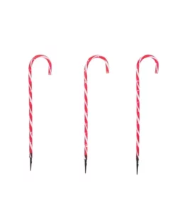 Home Accents Holiday 27 in Candy Canes Pathway Light 3 Pack -Home Accents Holiday Shop home accents holiday christmas pathway lights ty candyc 3pk 40 1000