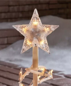 Home Accents Holiday 18 in Spiral Christmas Tree Pathway Light 4 Pack -Home Accents Holiday Shop home accents holiday christmas pathway lights ty084 1118 1c 40 1000