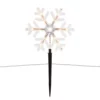 Home Accents Holiday 10 in Snowflake Pathway Light 4 Pack -Home Accents Holiday Shop home accents holiday christmas pathway lights ty175 1516 64 1000