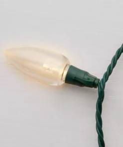 Home Accents Holiday 100-Light C9 Transparent Warm White Color Led String Light Set -Home Accents Holiday Shop home accents holiday christmas string lights 20090110041701h 40 1000