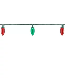 Home Accents Holiday 100L Red/Green C9 LED Lights -Home Accents Holiday Shop home accents holiday christmas string lights 21rt2142115cm 40 1000