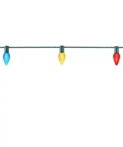 Home Accents Holiday 50L Multi Faceted C9 LED Steady Lit Lights -Home Accents Holiday Shop home accents holiday christmas string lights 21rt2222115cm 40 1000