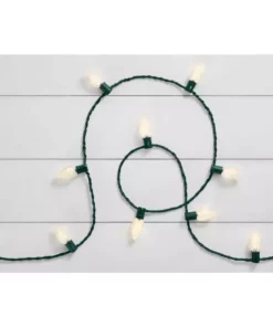 Home Accents Holiday 50L Warm White Faceted C9 LED Steady Lit Lights -Home Accents Holiday Shop home accents holiday christmas string lights 21rt2232115cm e1 1000