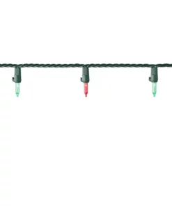 Home Accents Holiday 100L Red and Green Mini LED Lights -Home Accents Holiday Shop home accents holiday christmas string lights 21rtty100rgcm 40 1000
