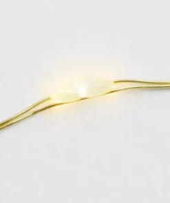 Home Accents Holiday 36-Count Warm White Micro Dot LED Gold Battery Lights -Home Accents Holiday Shop home accents holiday christmas string lights 22st00272 1d 1000