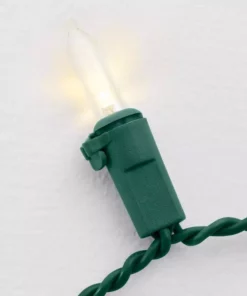 Home Accents Holiday 50-Count Warm White Mini LED Battery Lights -Home Accents Holiday Shop home accents holiday christmas string lights 22st00276 1d 1000