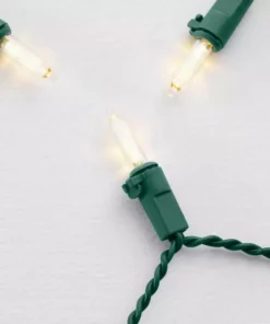 Home Accents Holiday 50-Count Warm White Mini LED Battery Lights -Home Accents Holiday Shop home accents holiday christmas string lights 22st00276 a0 1000