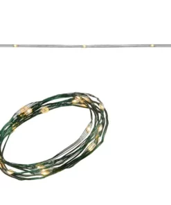 Home Accents Holiday 24L Warm White Micro Dot LED Battery Lit Lights