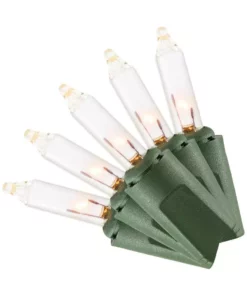 Home Accents Holiday 100L Clear Incandescent Mini Lights