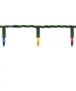 Home Accents Holiday 100L Multi Incandescent Mini Lights -Home Accents Holiday Shop home accents holiday christmas string lights l1100061mu01 40 1000