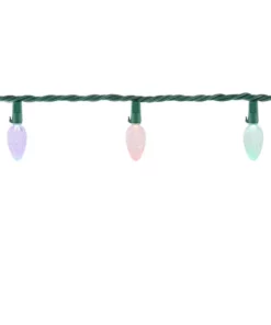 Home Accents Holiday 100L Warm White-To-Multi Faceted C6 LED Lights -Home Accents Holiday Shop home accents holiday christmas string lights ty 100fc6 wwm 40 1000