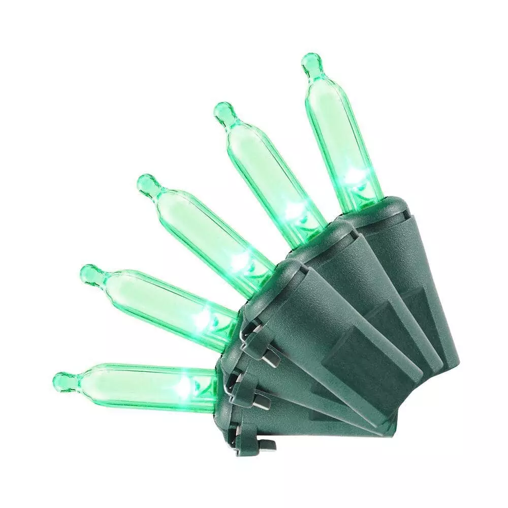 Home Accents Holiday 100L Green Mini LED Lights 3 Home Accents Holiday 100L Green Mini LED Lights
