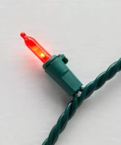 Home Accents Holiday 100L Red Mini LED Lights -Home Accents Holiday Shop home accents holiday christmas string lights ty 100sm rs a0 1000